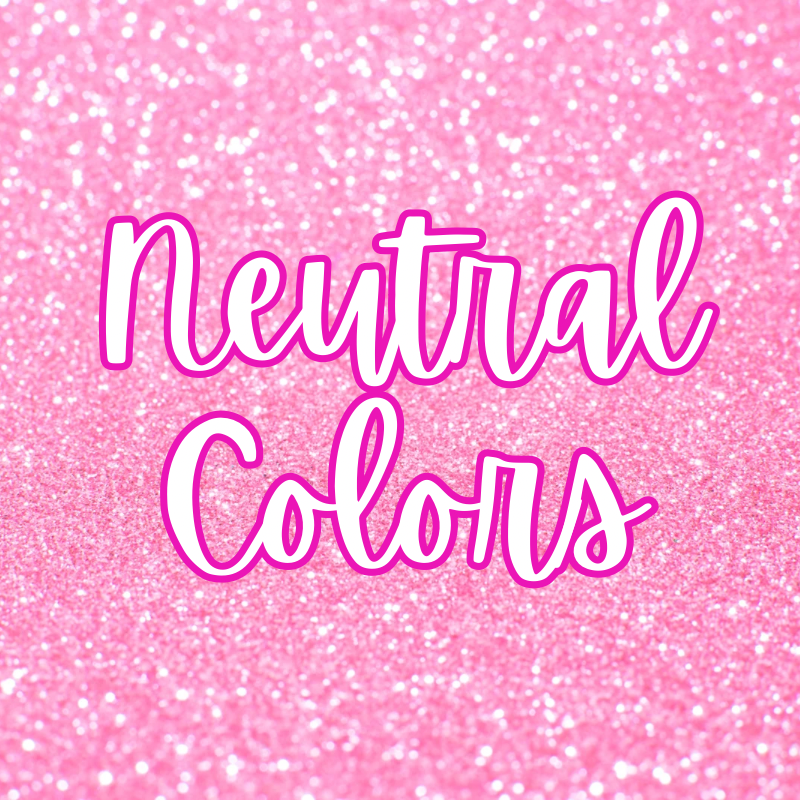 Neutral Chunky Glitter