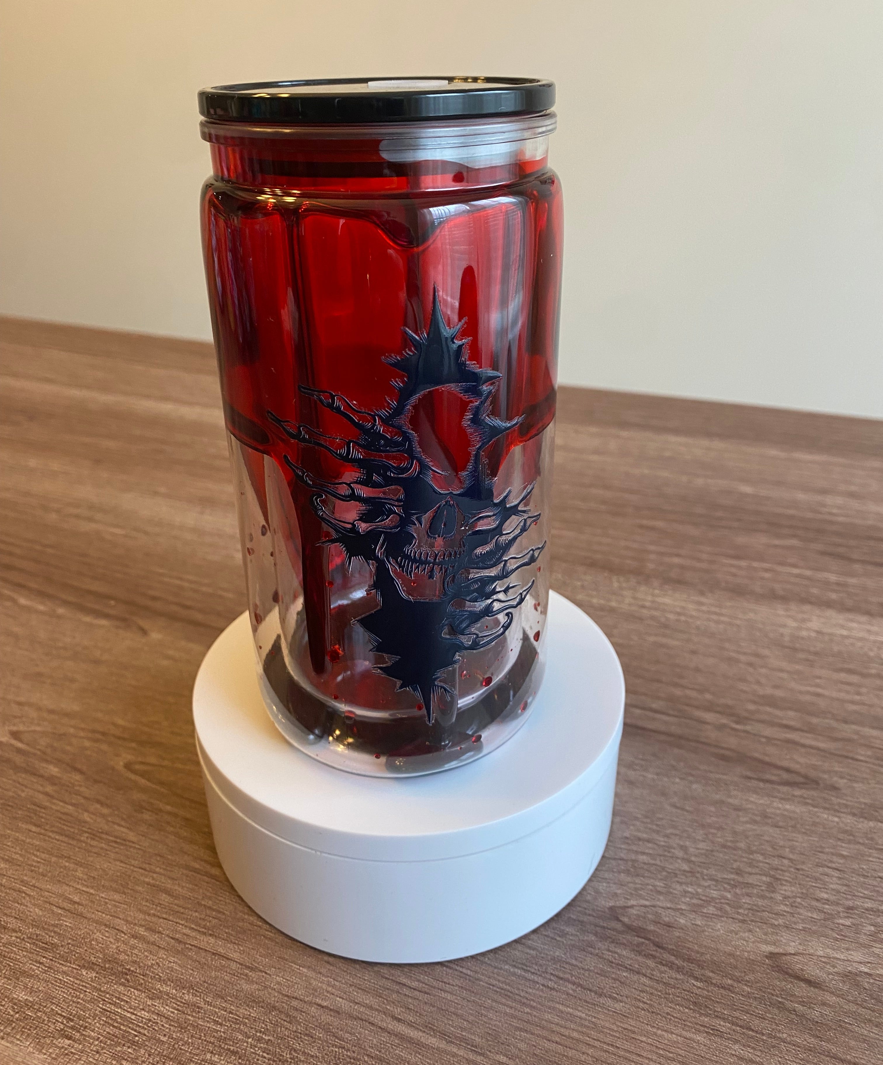 Skeleton Smash- 16 oz Libbey Acrylic