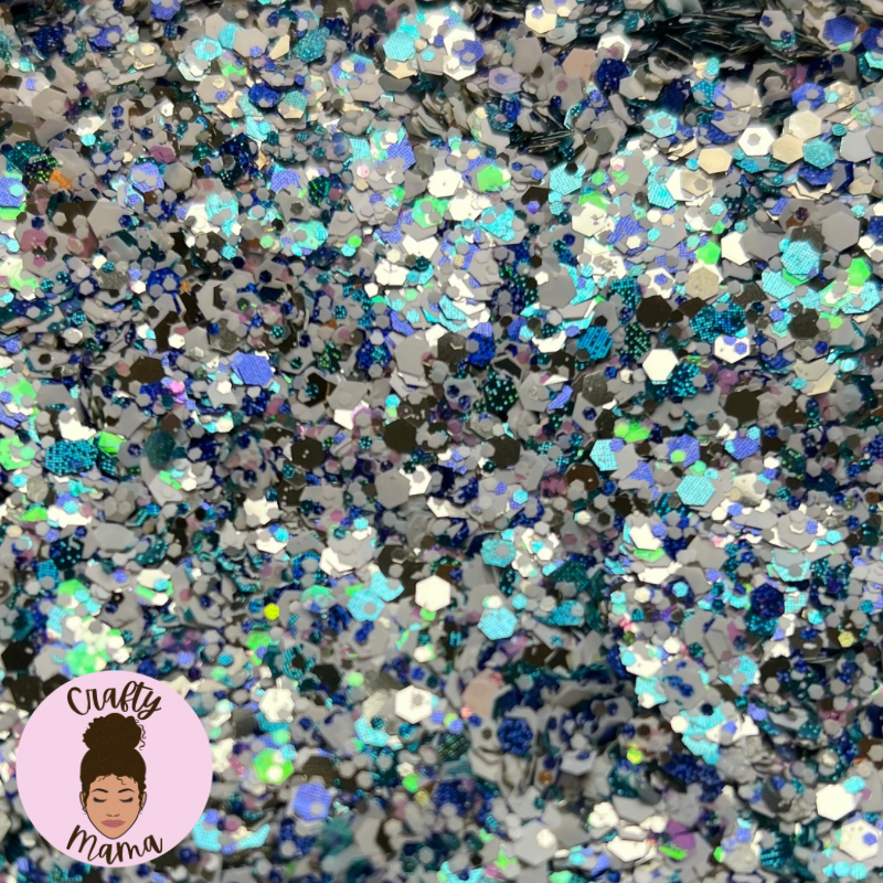 Ice Queen- Chunky Glitter