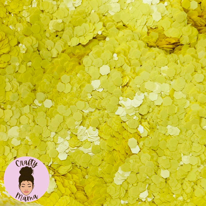Lemon Burst- Chunky Glitter
