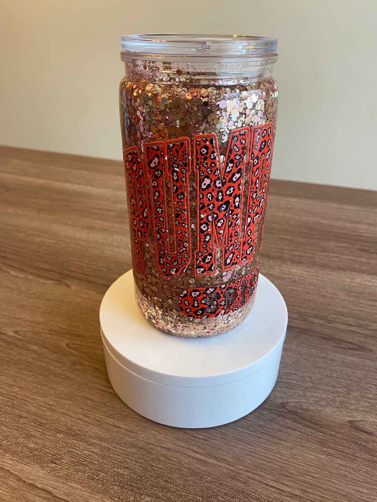Pumpkin Spice- 16 oz Libbey Acrylic