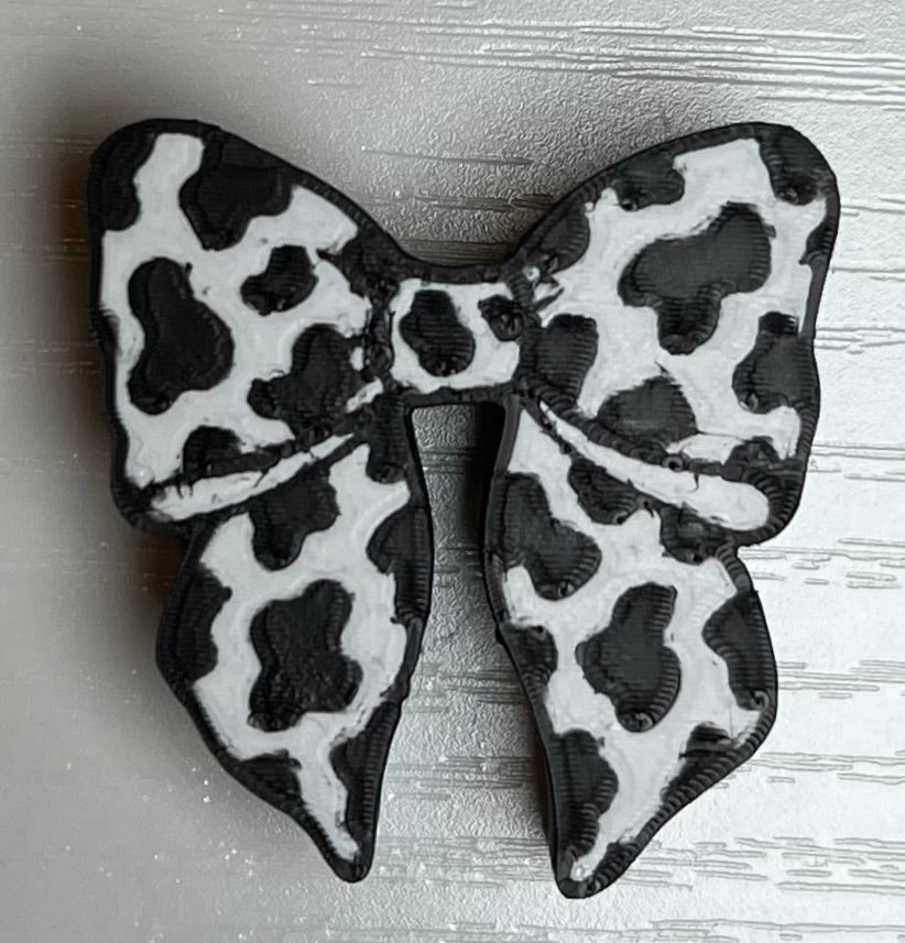 BOW- COW PRINT