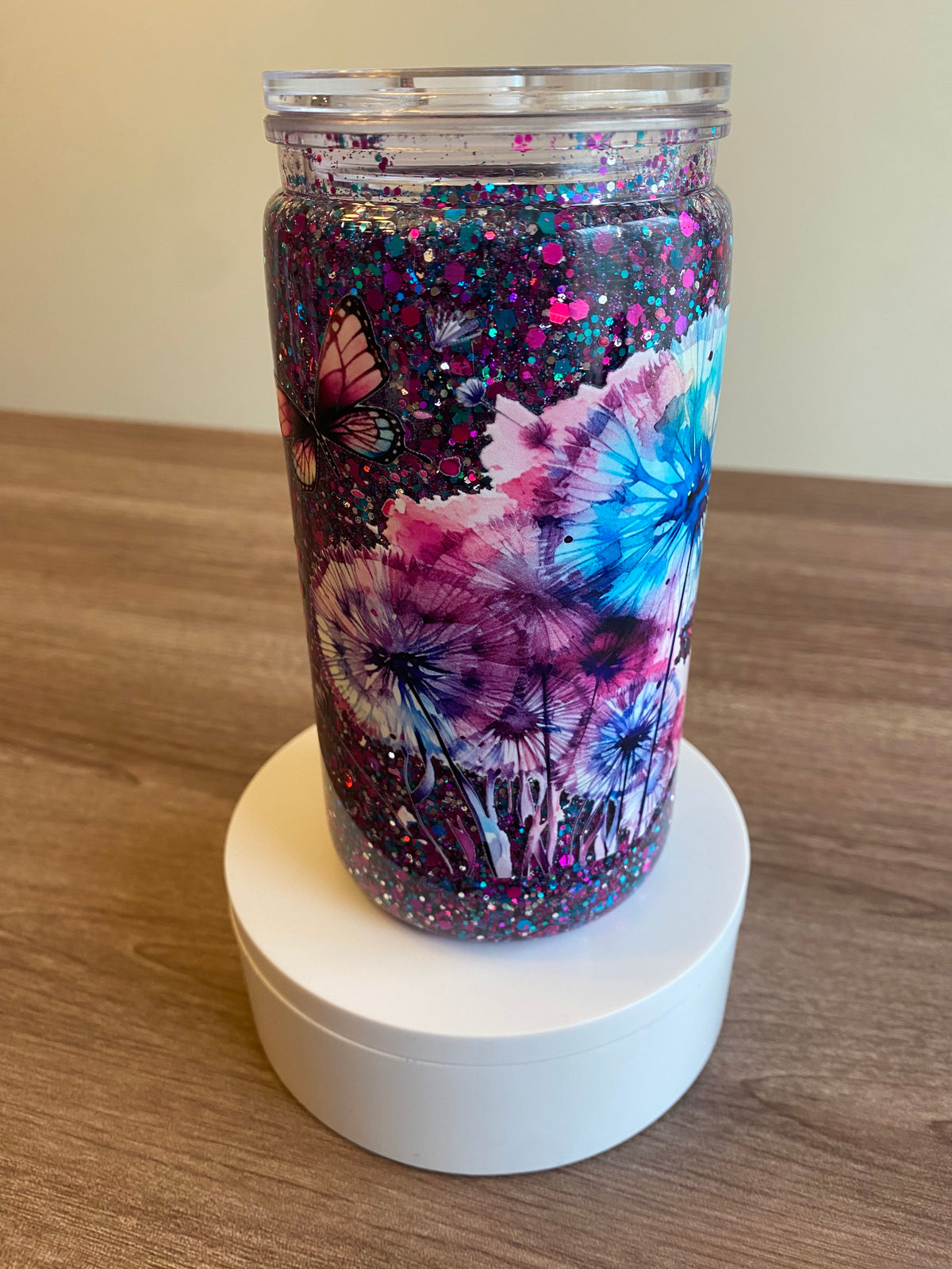 Just Breathe- 16 oz Libbey Acrylic