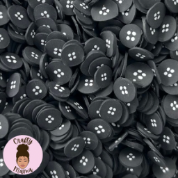 Black Buttons- Clay