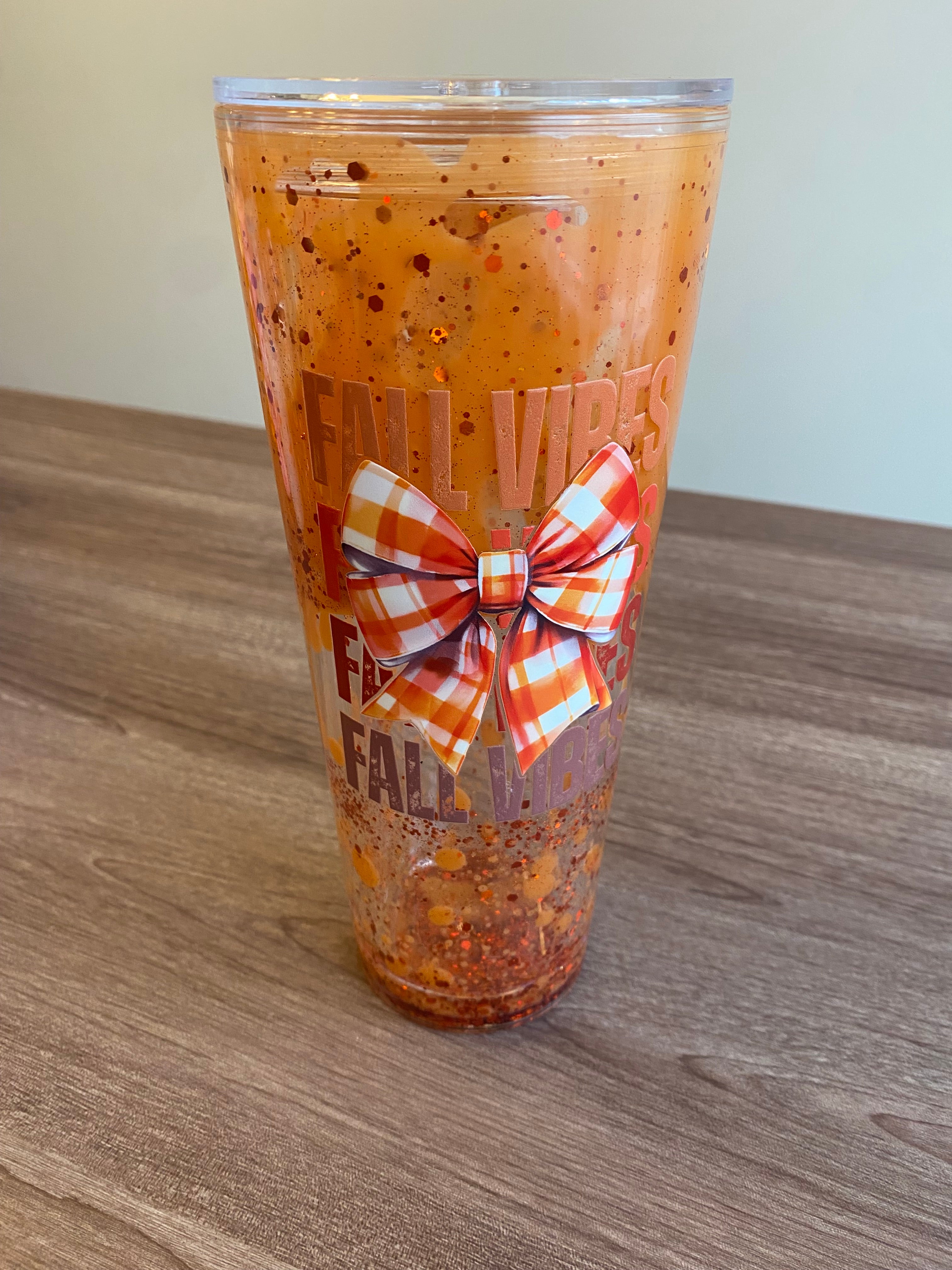 Fall Vibes- 24 oz Acrylic