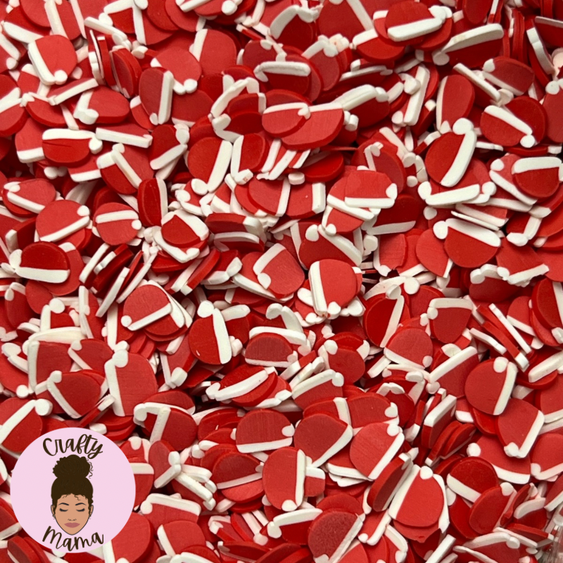 Santa Hats- Clay