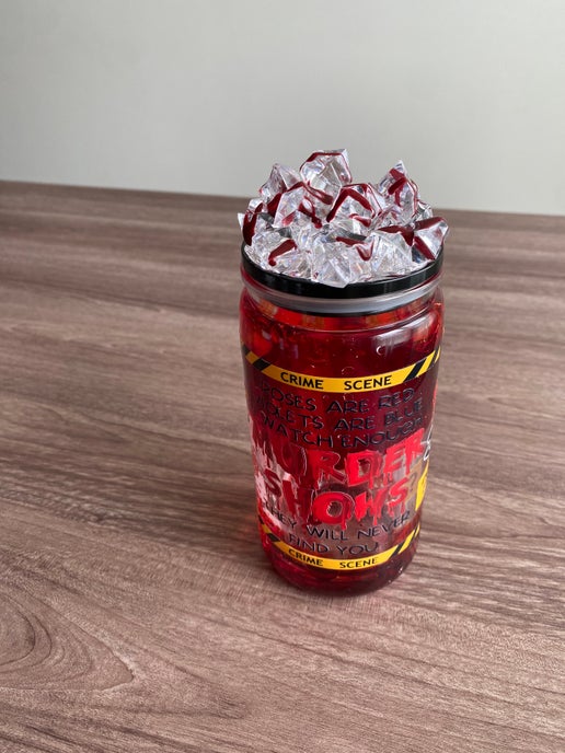 Crime Scene- 16 oz Libbey Acrylic